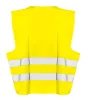Neo Tools Láthatósági munkavédelmi mellény sárga, L