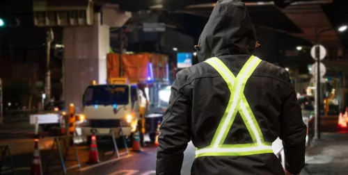 Neo Tools Láthatósági heveder, fényvisszaverő sávval, citromsárga