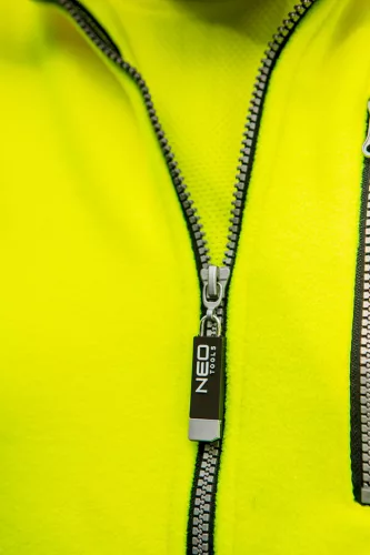Neo Tools Láthatósági polár munkavédelmi kabát, sárga, XXL