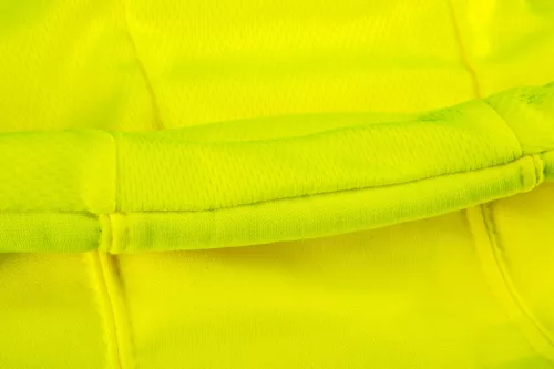 Neo Tools Láthatósági munkavédelmi kabát, citromsárga, kapucnival, XL