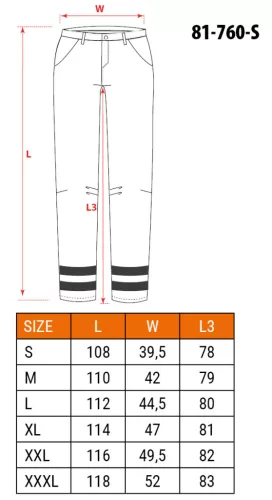 Neo Tools Láthatósági softshell munkásnadrág, citromsárga, S