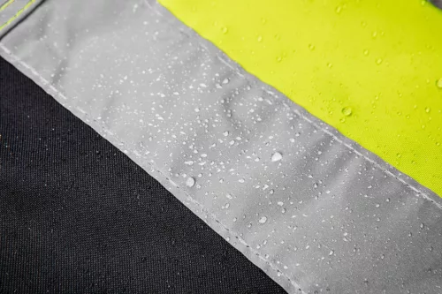 Neo Tools Láthatósági softshell munkásnadrág, citromsárga, XXL