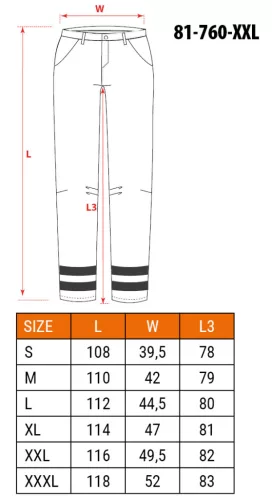 Neo Tools Láthatósági softshell munkásnadrág, citromsárga, XXL