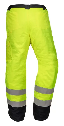 Neo Tools Láthatósági softshell munkásnadrág, citromsárga, XXXL