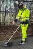 Neo Tools Láthatósági munkásnadrág, Visibility, 60% pamut, 40% polyester, 260 gsm, citromsárga, L