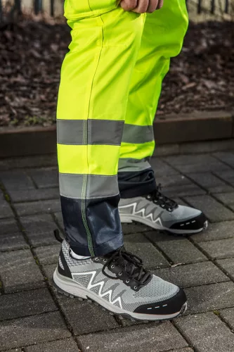 Neo Tools Láthatósági munkásnadrág, Visibility, 60% pamut, 40% polyester, 260 gsm, citromsárga, L