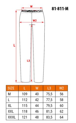 Neo Tools Esőnadrág PU/PVC, 310 g/m2, en 343, M