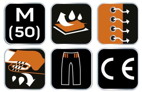 Neo Tools Esőnadrág PU/PVC, 310 g/m2, en 343, M