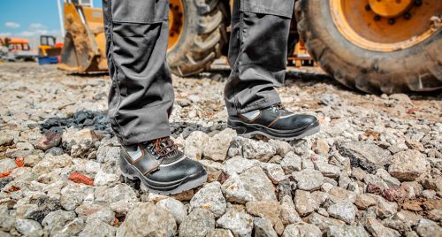 Neo Tools Munkavédelmi cipő, bőr, 42, CE, S1P SRA