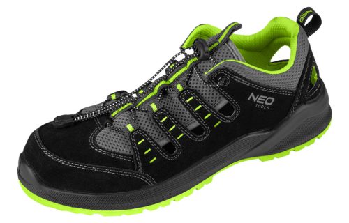 Neo Tools Munkavédelmi szandál S1P SR, acél orrmerevítés, acél átszúrásgátló betét, 40