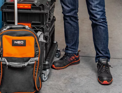 Neo Tools Munkacipő S1, acélbetéttel, 43