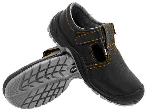 Neo Tools Munkavédelmi szandál, bőr, S1 FO, acélbetétes, 44