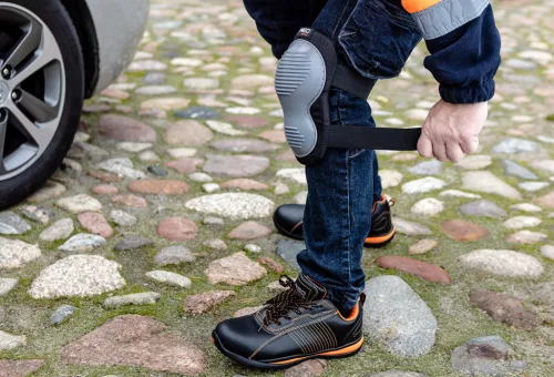 Neo Tools Munkavédelmi cipő SB, bőr, acélbetéttel, 46