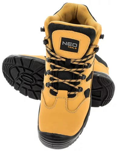 Neo Tools Munkavédelmi bakancs vízálló, S3 SRC, fémmentes, 42, CE