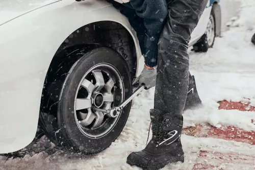 Neo Tools Hótaposó bakancs, fűzős, fényvisszaverő betétekkel, 41