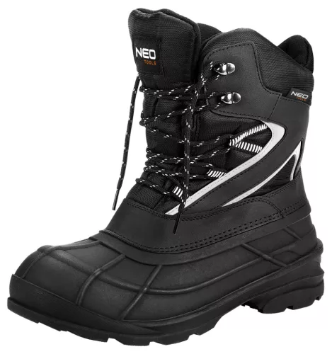 Neo Tools Hótaposó bakancs, fűzős, fényvisszaverő betétekkel, 45