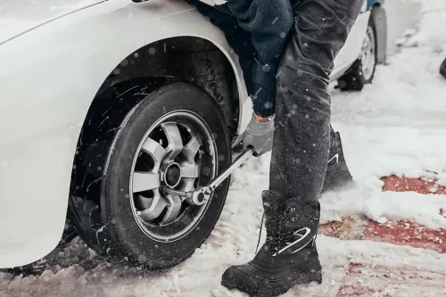 Neo Tools Hótaposó bakancs, fűzős, fényvisszaverő betétekkel, 46