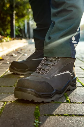 Neo Tools Munkavédelmi bakancs S3 SRC, nubuk bőr, 45