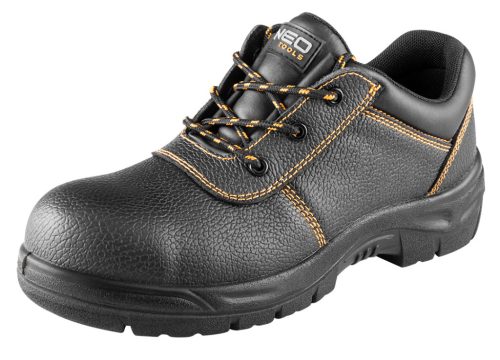 Neo Tools Munkavédelmi cipő, bőr, S1 SRC, acél orrmerevítés, 46