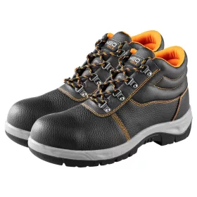   Neo Tools Munkavédelmi bakancs, S1 SRC, bőr acélbetétes, 39