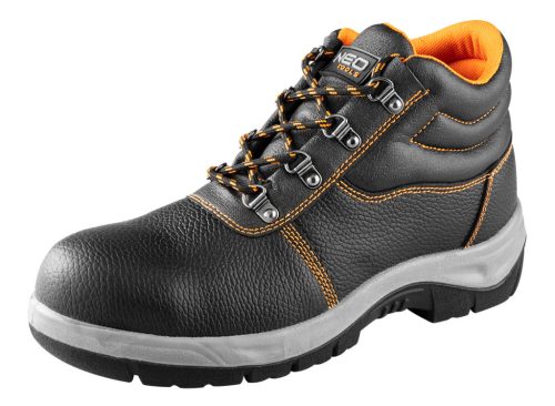 Neo Tools Munkavédelmi bakancs, S1 SRC, bőr acélbetétes, 43