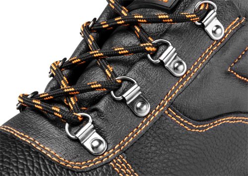 Neo Tools Munkavédelmi bakancs, S1 SRC, bőr acélbetétes, 44