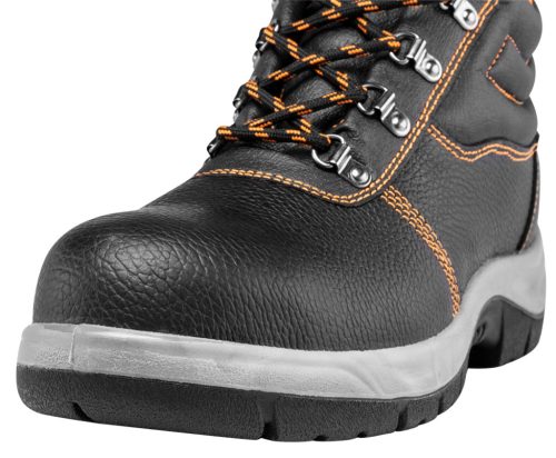 Neo Tools Munkavédelmi bakancs, S1 SRC, bőr acélbetétes, 46