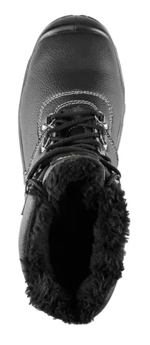 Neo Tools Munkavédelmi bakancs, hőszigetelt, bőr felsőrész, acélbetét, csúszásmentes talp, S3 SRC, 43