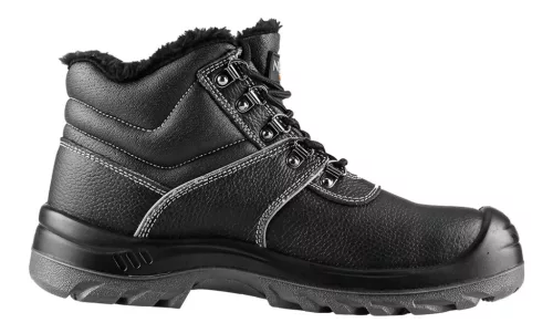 Neo Tools Munkavédelmi bakancs, hőszigetelt, bőr felsőrész, acélbetét, csúszásmentes talp, S3 SRC, 43