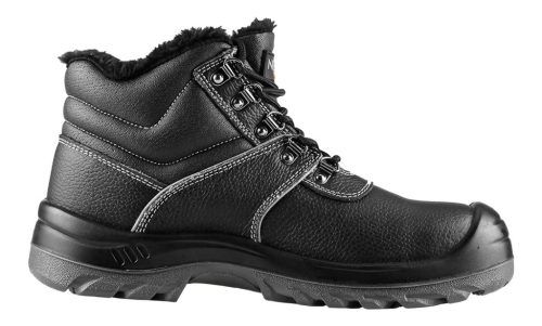 Neo Tools Munkavédelmi bakancs, hőszigetelt, bőr felsőrész, acélbetét, csúszásmentes talp, S3 SRC, 45