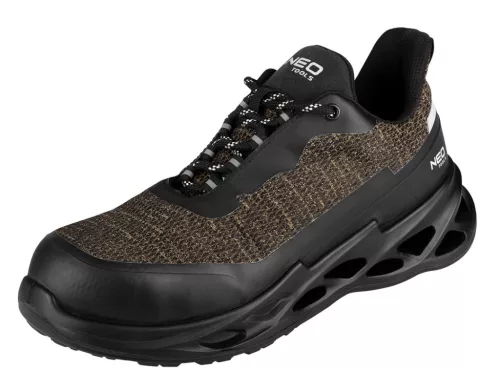 Neo Tools Munkavédelmi cipő, S1 SR FO, acélbetéttel, 46