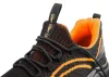 Neo Tools Munkavédelmi cipő, S1 SR, fekete-narancs, NEO AIR, acélbetéttel, légpárnás talp, fényvisszaverő elemekkel, 42