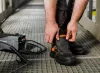 Neo Tools Munkavédelmi bakancs, hegesztőbakancs, S1P SRC, bőr, 41