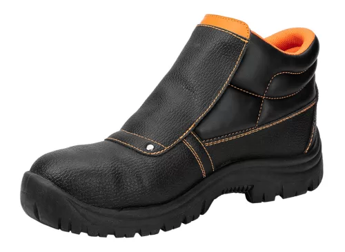 Neo Tools Munkavédelmi bakancs, hegesztőbakancs, S1P SRC, bőr, 43