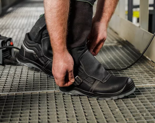 Neo Tools Munkavédelmi bakancs, hegesztő bakancs S3 HRO, bőr, 39
