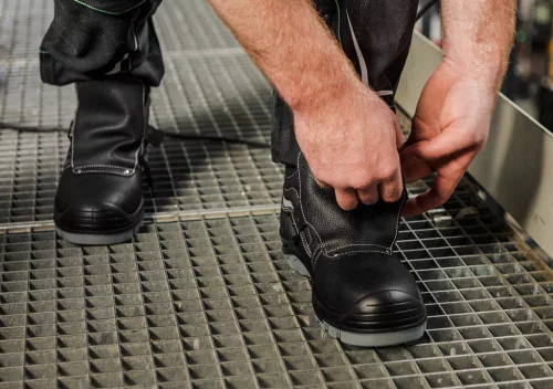 Neo Tools Munkavédelmi bakancs, hegesztő bakancs S3 HRO, bőr, 41