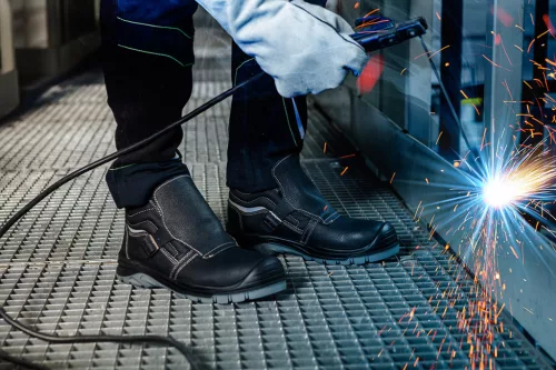 Neo Tools Munkavédelmi bakancs, hegesztő bakancs S3 HRO, bőr, 44