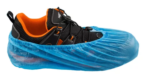 Neo Tools Cipővédő, lábzsák, cpe anyag, gumírozott szegély, 100db