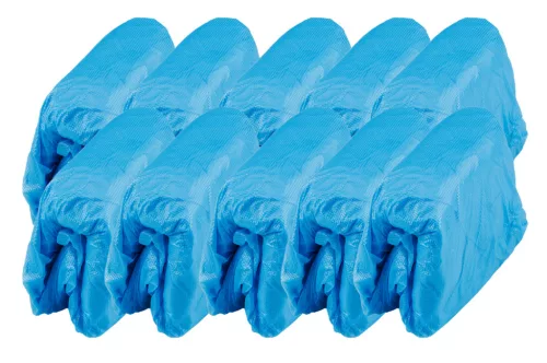 Neo Tools Cipővédő, lábzsák, cpe anyag, gumírozott szegély, 100db