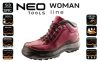 Neo Tools Munkavédelmi bakancs, női, S3 SRC, bőr, fémmentes, CE, 40