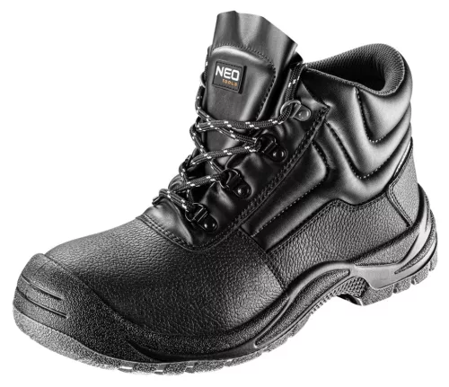 Neo Tools Munkavédelmi bakancs O2 SRC, bőr, CE, 45