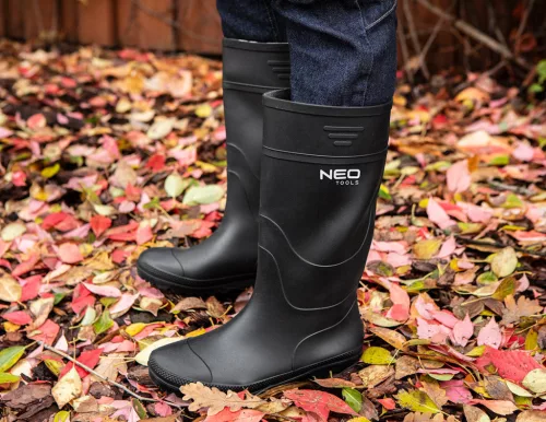 Neo Tools Gumicsizma, PVC, általános, csúszásmentes talp, 42
