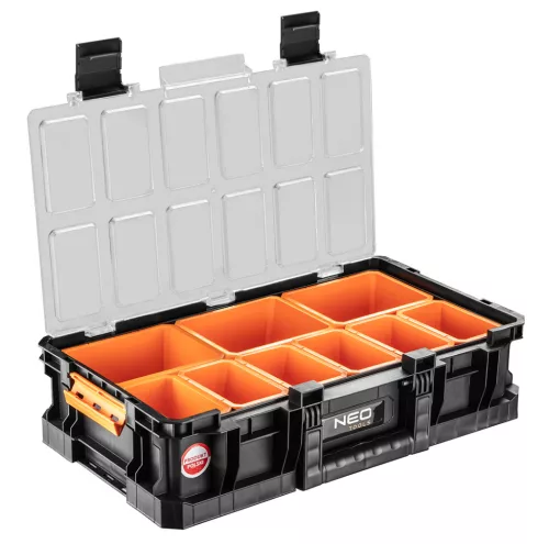 Neo Tools Rakásolható Szortimenter, rendszerező, 130x530x310mm, System II.