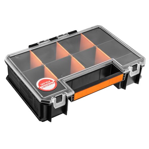 Neo Tools Rakásolható szortimenter, rendszerező, 257x180x65mm, System II.