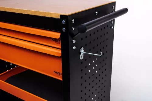 Neo tools Kampókészlet 85mm, 5db, műhelykocsihoz, szerszámtartó falhoz(84-500, 501)