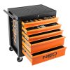 Neo Tools Szerszámkocsi, 5 fiókos, 117db szerszámmal, 680x460x825mm, szerszámkocsi