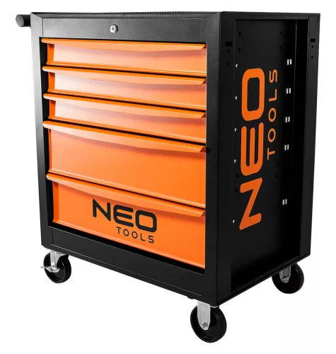 Neo Tools Szerszámkocsi, 5 fiókos, 680x460x825mm, ÜRES