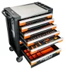Neo Tools Műhelykocsi PRO 7 fiókkal, 329db szerszámmal 805x972x460mm, szerszámkocsi