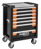 Neo Tools Műhelykocsi 7 fiókkal, 174db szerszámmal 805x972x460mm, szerszámkocsi