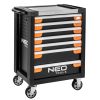 Neo Tools Prémium Szerszámkocsi 7 fiókkal, 810x465x980mm,  ÜRES